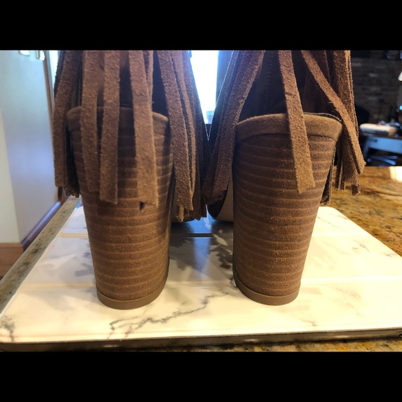 Carlos by Carlos Santana Suede Fringe Bootie - Picture 2 of 8